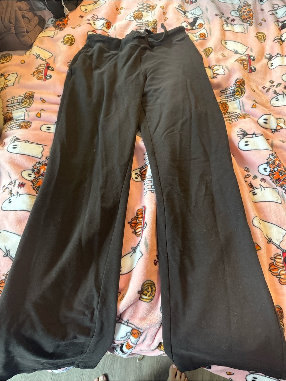 Garage black BBL pant